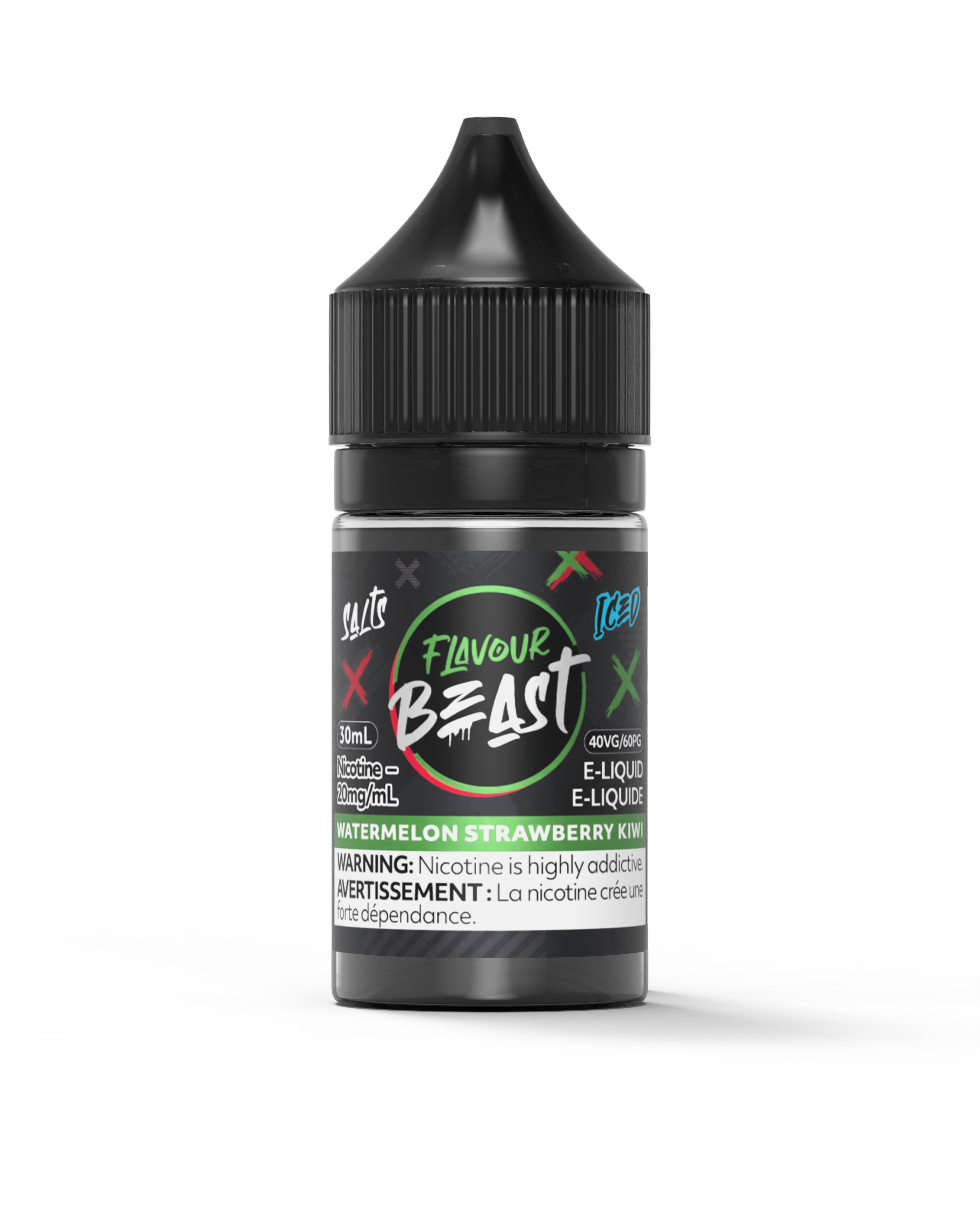 Flavour Beast Salts - Watermelon Strawberry Kiwi (20mg)
