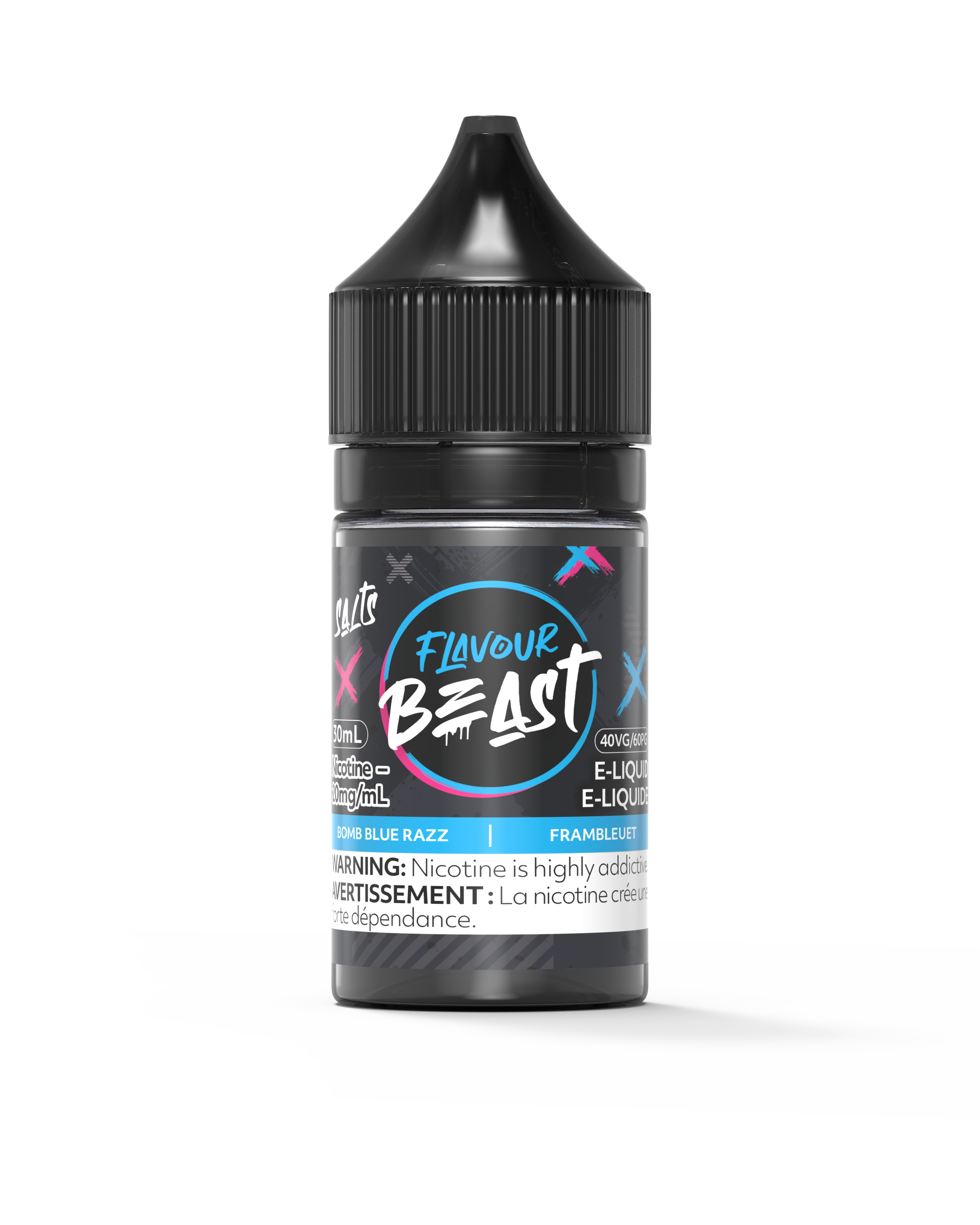 Flavor Beast Salts - Bomb Blue Razz (20mg)