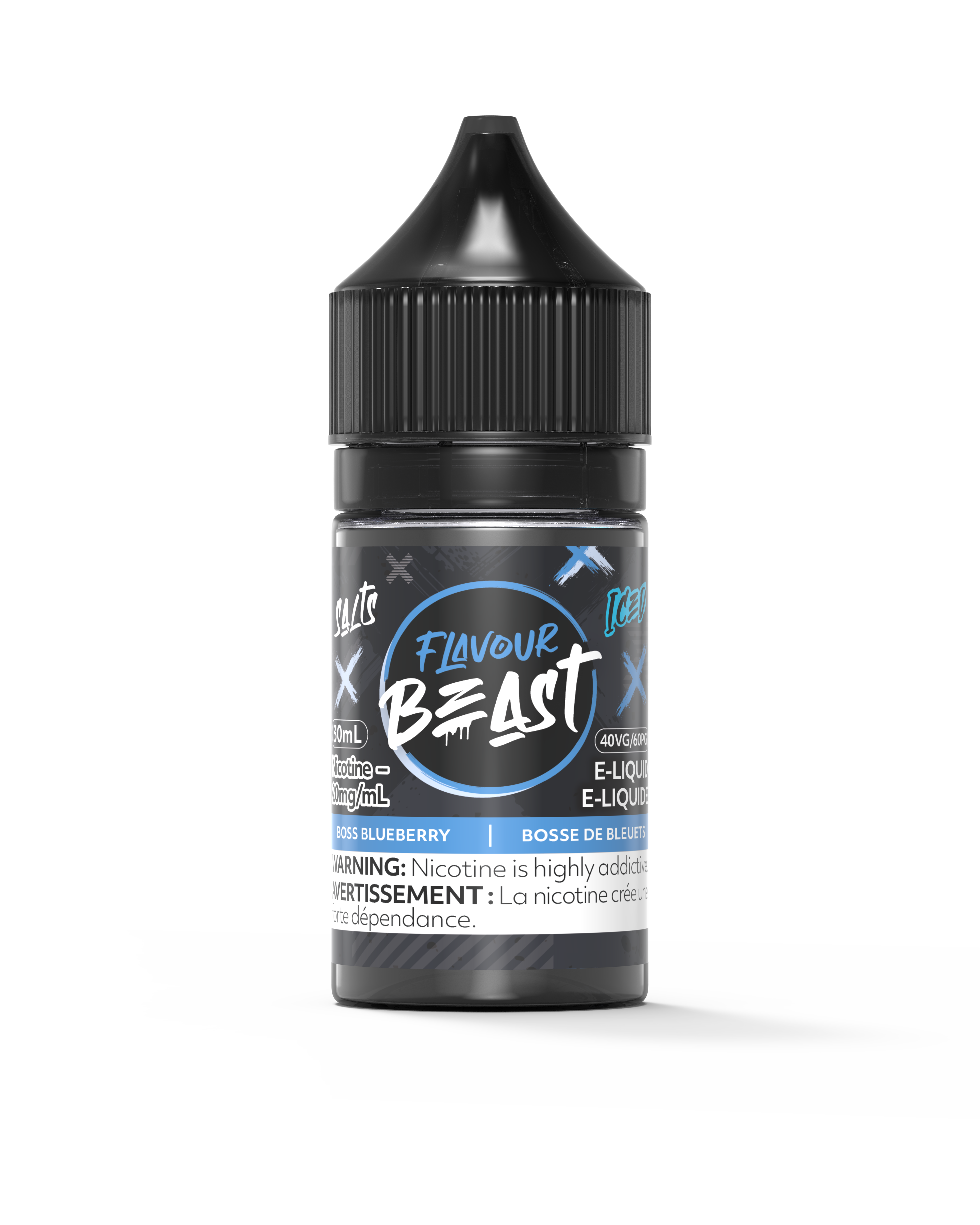Flavour Beast Salts - Boss Blueberry (20mg)