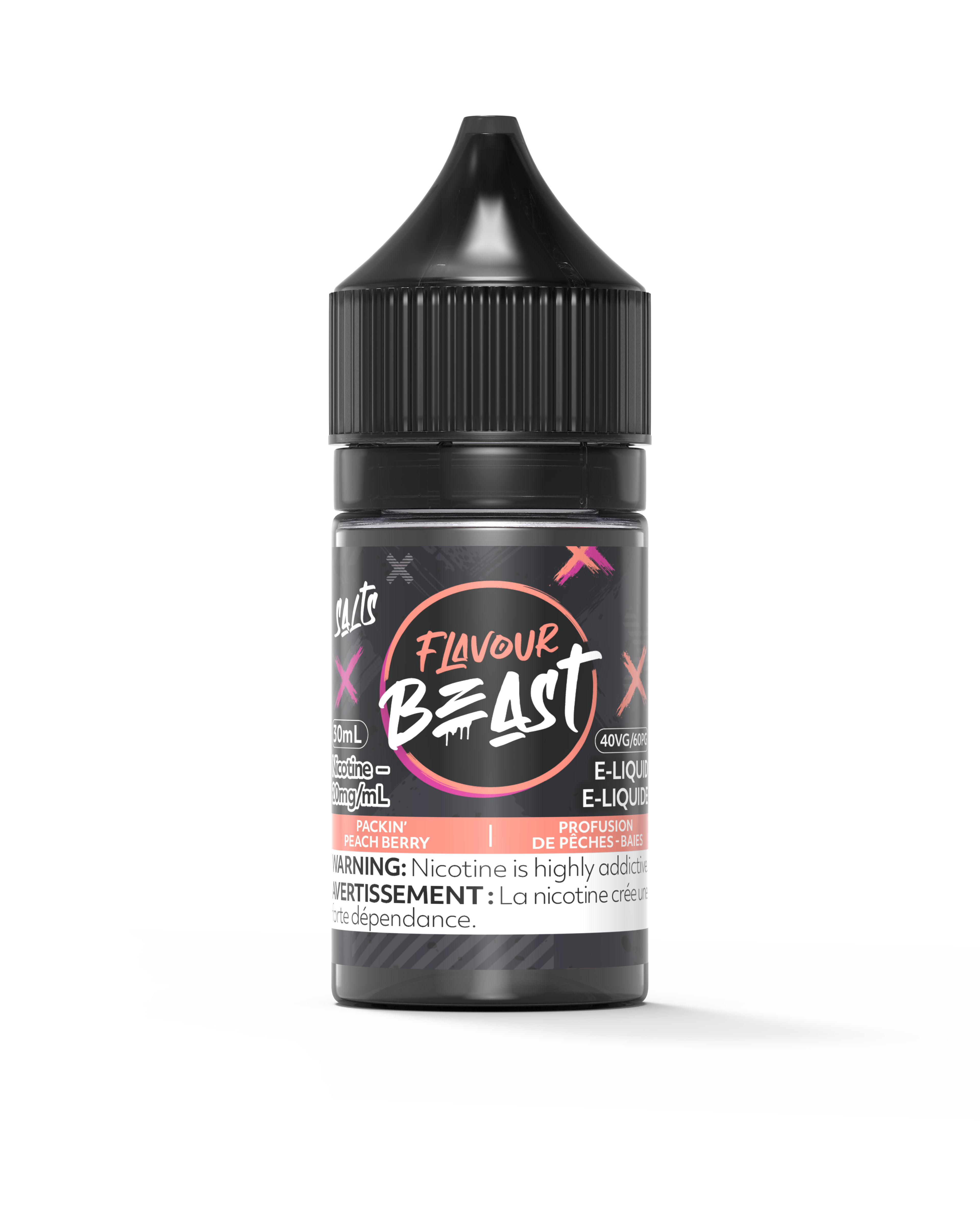 Flavour Beast Salts - Packin' Peach Berry (20mg)