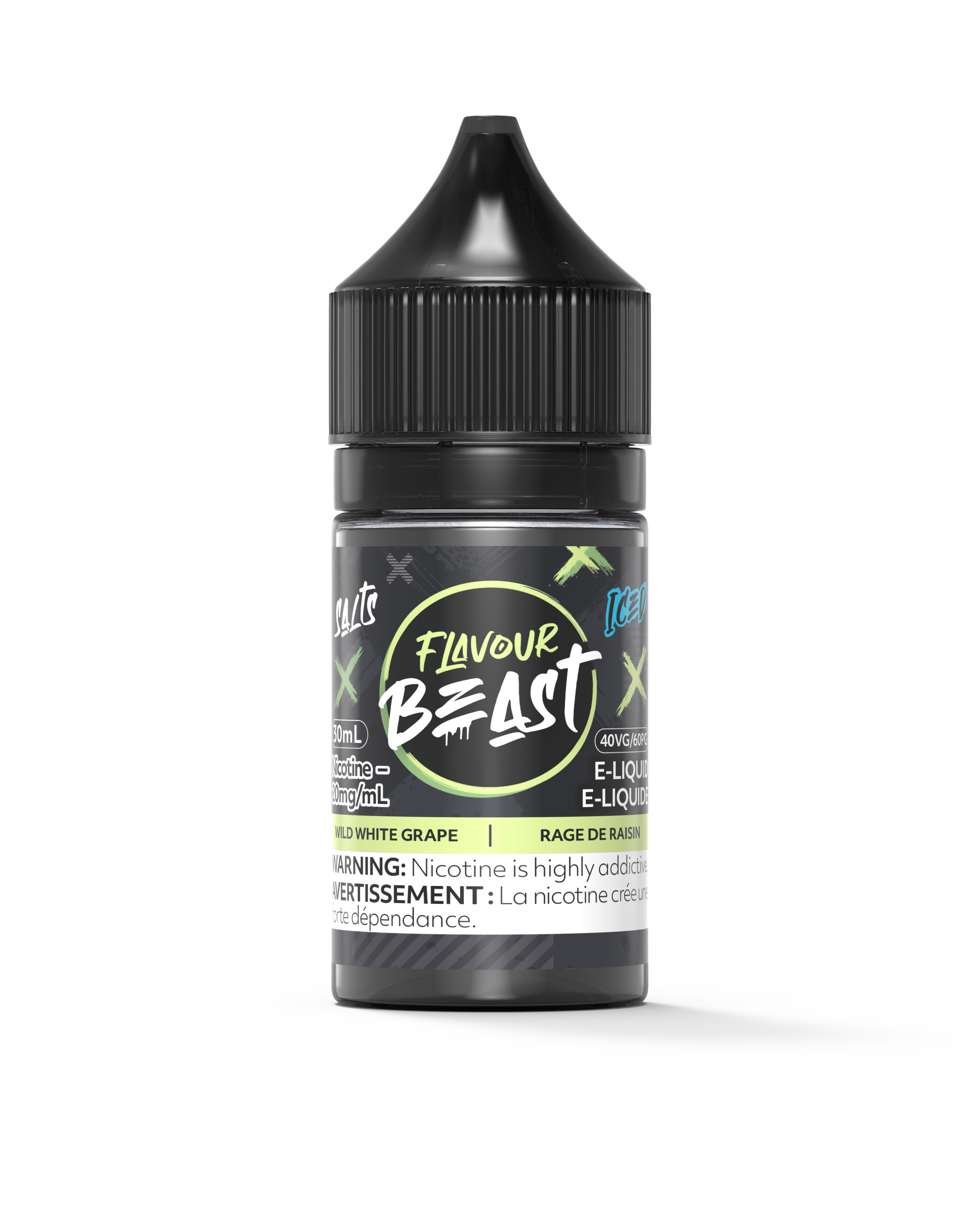 Flavour Beast Salts - Wild White Grape (20mg)