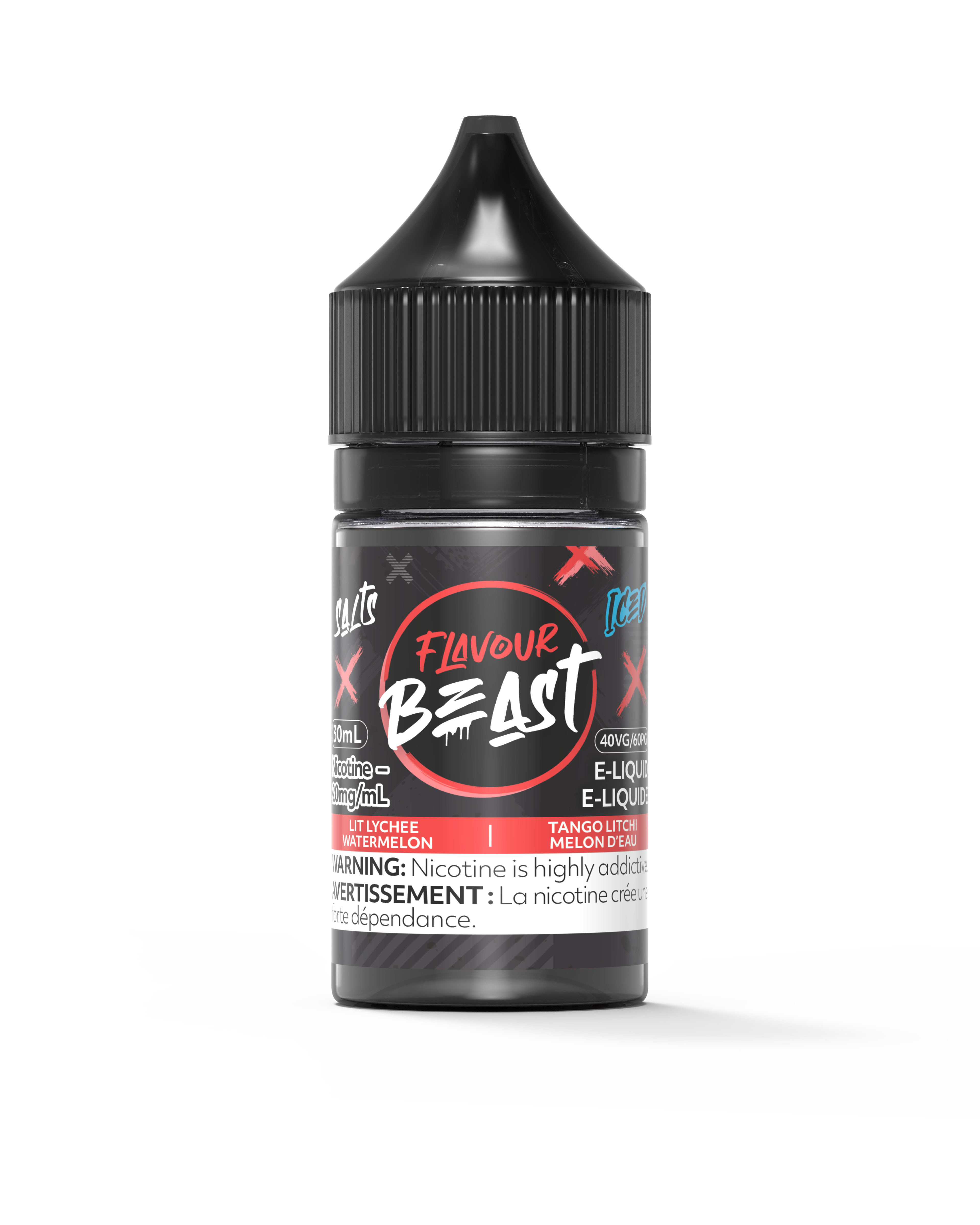 Flavour Beast Salts - Lit Lychee Watermelon (20mg)
