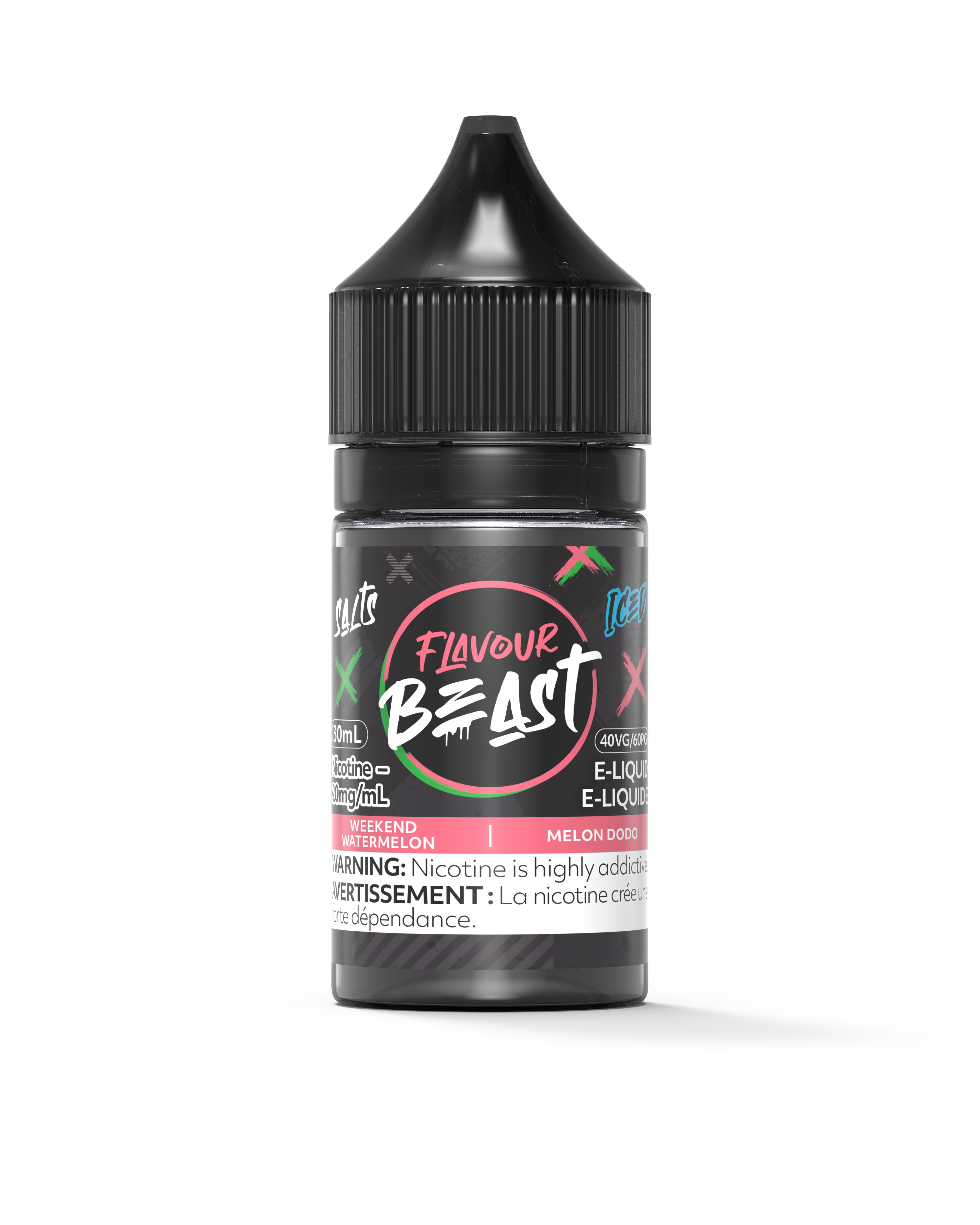Flavour Beast Salts - Weekend Watermelon (20mg)